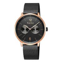Relógio Masculino Fantor Wf1017g à Prova D'água Preto - 1