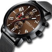 Relógio Masculino Aço Inoxidável Resistente À Água Luminoso - 2