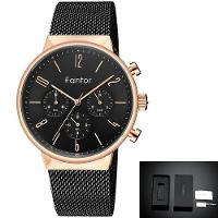Relógio Masculino Fantor Wf1016g à Prova D'água Ouro - 1