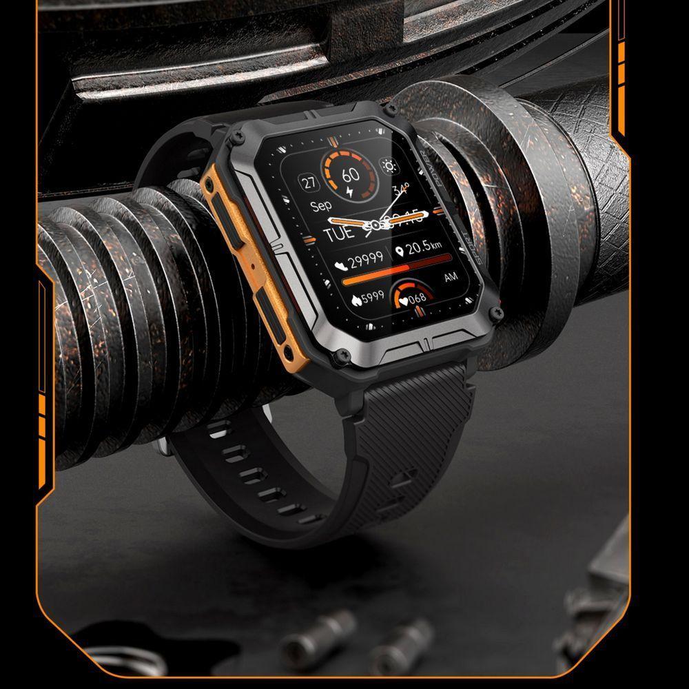 Relógio Masculino Bluetooth Chamada Tela Hd 1.83 Ip68 - 3