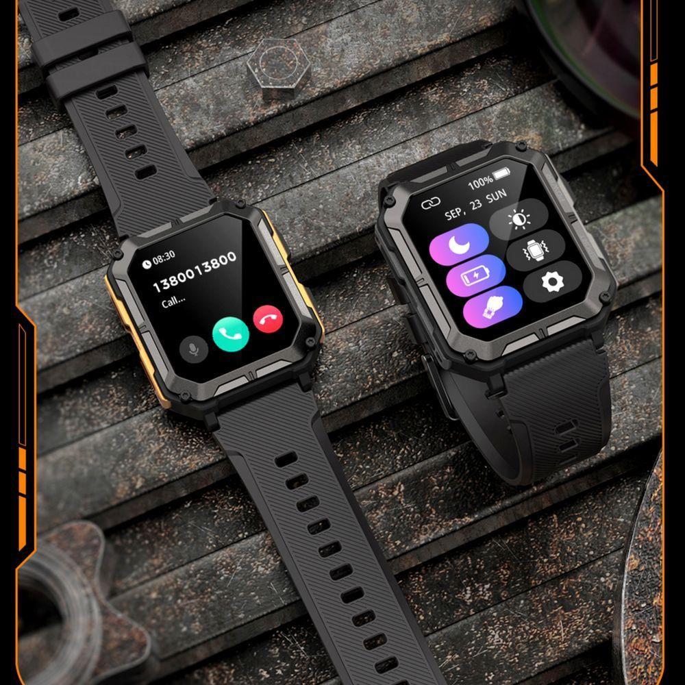 Relógio Masculino Bluetooth Chamada Tela Hd 1.83 Ip68 - 5