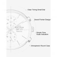 Relógio Masculino Reef Tiger Rga1699-pws à Prova D'água Marrom - 3