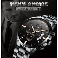 Relógio Masculino Aço Inoxidavel Va Va Voom Va-214 À Prova D'Água Azul - 2