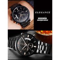 Relógio Masculino Aço Inoxidavel Va Va Voom Va-214 À Prova D'Água Azul - 6