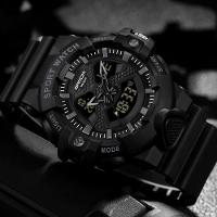 Relógio Pulso Masculino Led Digital Duplo A Prova Dágua - 3