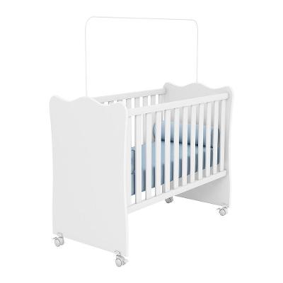 Berço Brilhar Q01 - Doce Sonho Móveis Cor Branco