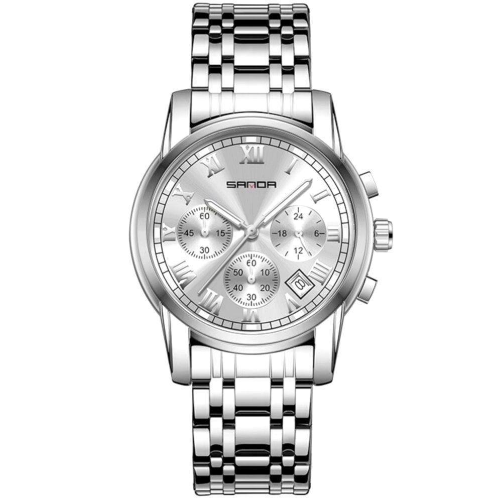 Relogio Masculino Analógico Em Inoxidavel A Prova Dagua - 1