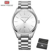 Relógio Masculino Mini Focus Mf0050g à Prova D'água Prata - 1