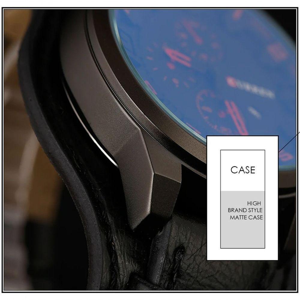 Relógio Masculino Curren 8225 À Prova D'Água Branco - 2