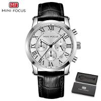 Relógio Masculino Mini Focus Mf0415g à Prova D'água Prata - 1