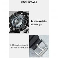 Relógio Masculino Reef Tiger Obl-bm à Prova D'água Preto - 3