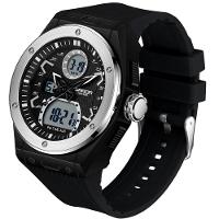 Relógio Masculino Dupla Exibição Digital A Prova D`Água - 1