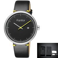 Relólgio Masculino Fantor Wf1019g à Prova D'água Preto - 1