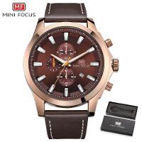 Relógio Masculino Mini Focus Mf0082g à Prova D'água Dourado - 1