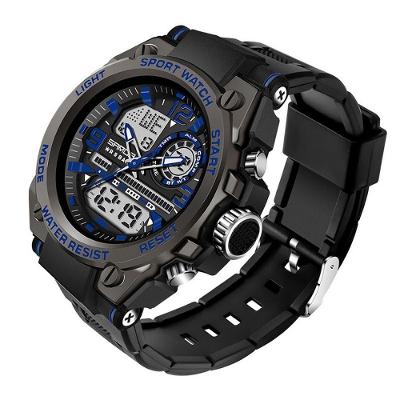 Relógio Masculino Sanda 6024 Tatico Esportivo Shock Original