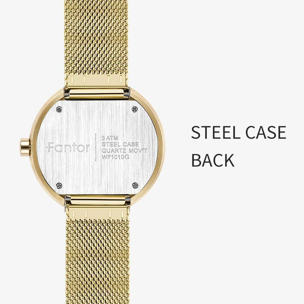 Relógio Masculino Fantor Wf1010g à Prova D'água Preto - 3