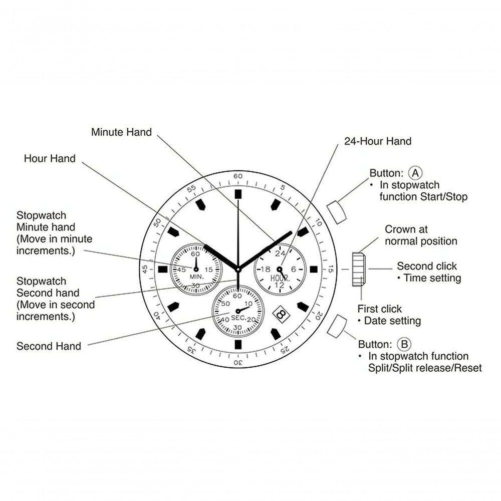 Relógio Masculino Aço Inoxidável Bobo Bird T56 À Prova D'Água Preto Sim - 5