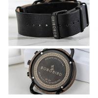 Relógio Masculino Aço Inoxidável Bobo Bird T56 À Prova D'Água Preto Sim - 8