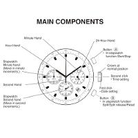 Relógio Masculino Bobo Bird Gp028 À Prova D'Água Preto - 2