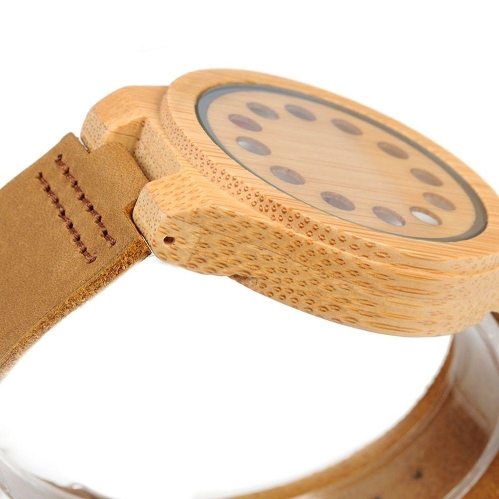 Relógio Masculino Bobo Bird Wd08 Não À Prova D' Água - 8