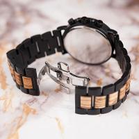 Relogio Masculino Bobo Bird Gp009-4 À Prova D'Água Marrom - 3