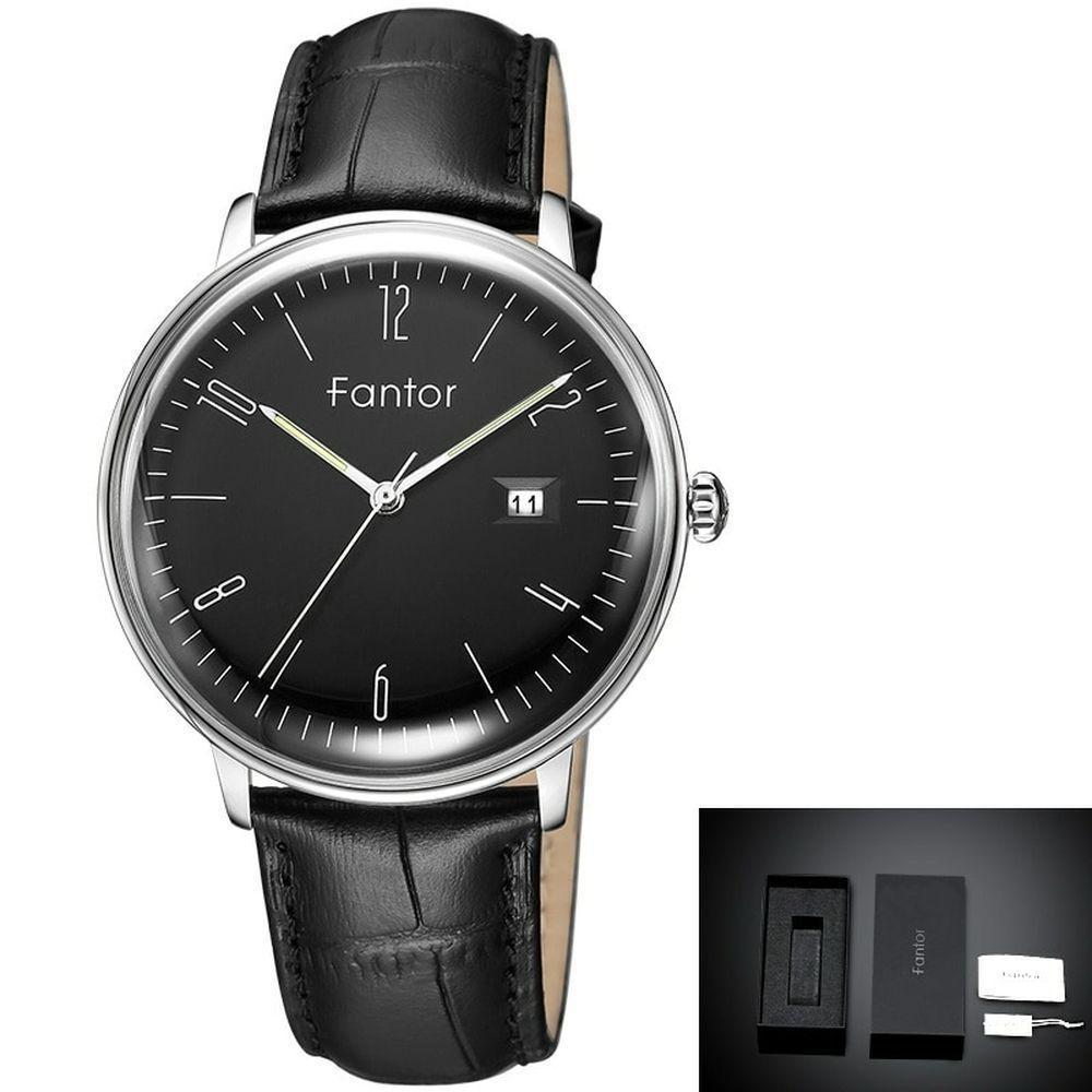 Relógio Masculino Fantor Wf1005g à Prova D'água Prata - 1