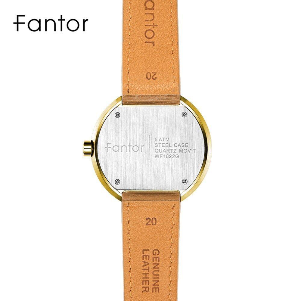 Relógio Masculino Fantor Wf1022g à Prova D'água Amarelo - 3