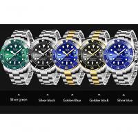 Relógio Masculino Lige 10045 à Prova D'água Rosa Ouro Azul