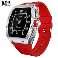 Relógio Inteligente Masculino Smartch Nrf52832 à Prova D'água Vermelho - 1