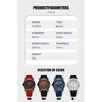 Relógio Masculino Curren 8454 À Prova D'Água Azul - 5