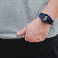 Relógio Casio Unissex Digital F-91wm-2adf Azul - 3