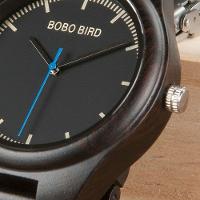 Relógio Masculino De Madeira Bobo Bird O03 Não À Prova D' Água - 5