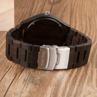 Relógio Masculino De Madeira Bobo Bird O03 Não À Prova D' Água - 8