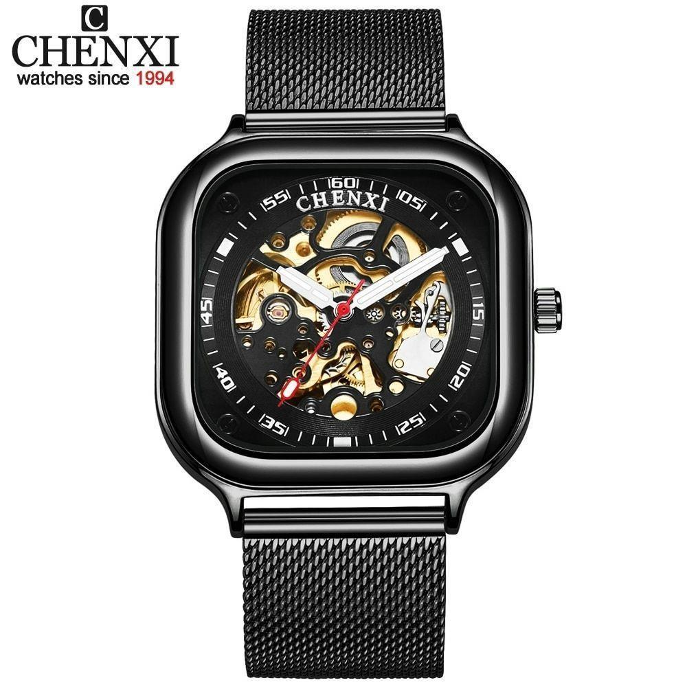 Relógio Masculino Chenxi Cx-8810 à Prova D'água Preto - 1