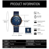 Relógio Masculino Fantor Wf1024g à Prova D'água Azul - 16