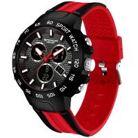 Relógio Pulso Digital Masculino Display Duplo A Prova D`Água - 1