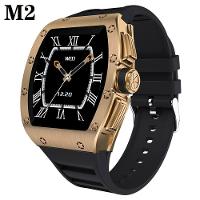 Relógio Inteligente Masculino Smartch Nrf52832 à Prova D'água Preto - 1