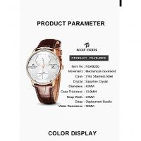 Relógio Masculino Reef Tiger Rga82b0 à Prova D'água Marrom - 5