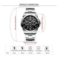 Relógio Masculino Chenxi Cx-019a à Prova D'água Prata - 2