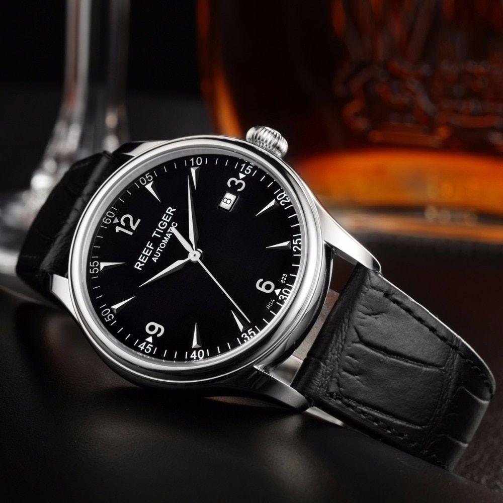 Relógio Masculino Reef Tiger Rga823-yb à Prova D'água Prata - 4