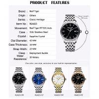 Relógio Masculino Reef Tiger Rga823-y à Prova D'água Azul - 4