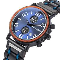 Relógio Masculino De Madeira Bobo Bird Ws263 À Prova D'Água W-S26-2 - 1