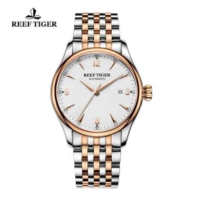 Relógio Masculino Reef Tiger Rga823g-yly à Prova D'água Branco