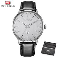 Relógio Masculino Mini Focus Mf0115g-4 à Prova D'água Branco - 1