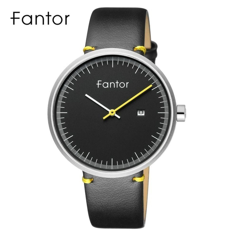 Relógio Masculino Fantor Wf1019g à Prova D'água Preto - 1
