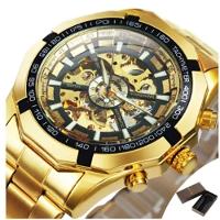 Relógio Luminous Esqueleto Moderno De Qualidade - 2