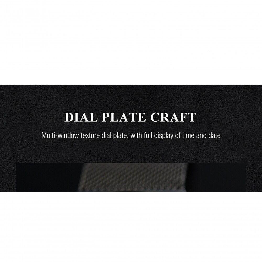 Relógio Masculino De Luxo Bobo Bird Gt049 à Prova D'água Preto - 4