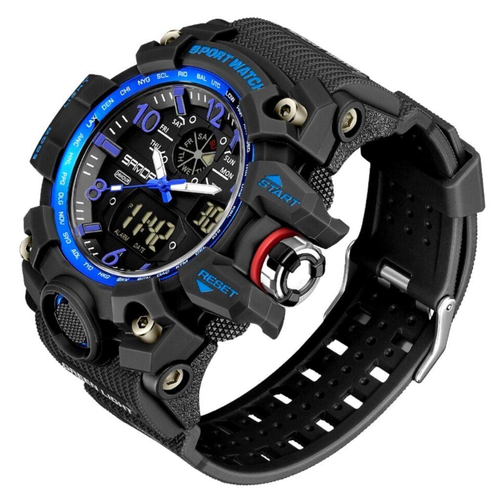 Relógio Masculino Digital De Pulso Quartzo A Prova D'Agua - 1