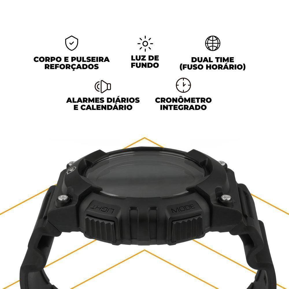 Relógio Tech Armor Preto - Gshield - 3