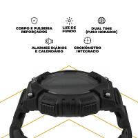 Relógio Tech Armor Preto - Gshield - 3